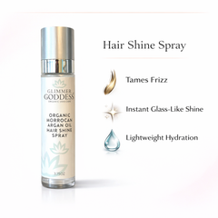 Organic Hair Shine Spray – Frizz Control & Hydrating-1