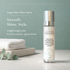 Organic Hair Shine Spray – Frizz Control & Hydrating-2