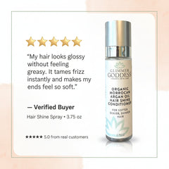 Organic Hair Shine Spray – Frizz Control & Hydrating-3